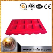 how to relieve that crack fault of jaw crusher frame due to