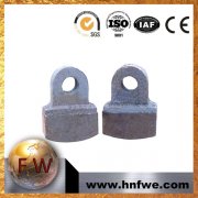 Installation method of hammer head of hammer crusher