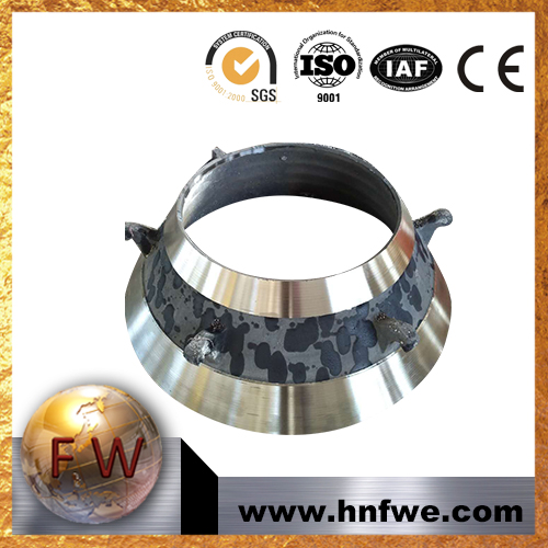 FW cone crusher parts, rolling mortar wall appearance,