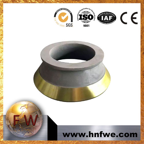 Terex pegson high manganese steel casting cone crusher parts