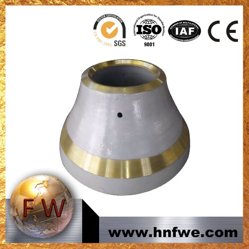 Cone crusher wear parts Concave/Mantle Spare parts for cone