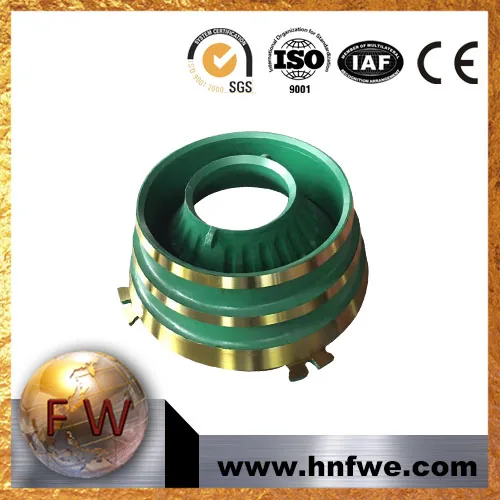 Mantle bowl liner for Metso Omn1560